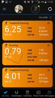 Navy PT Sandwiched Run