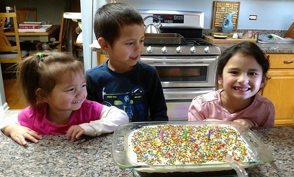 my home birthday cake