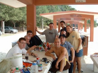 Essex picnic in Okinawa