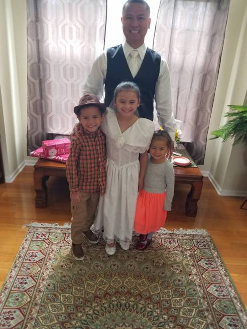 first communion family